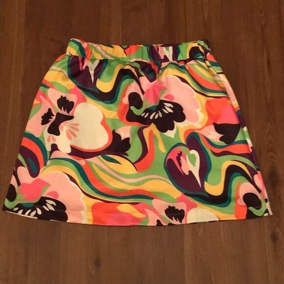 Good Time USA Colorful Floral Women's Skorts - Picture 2 of 5